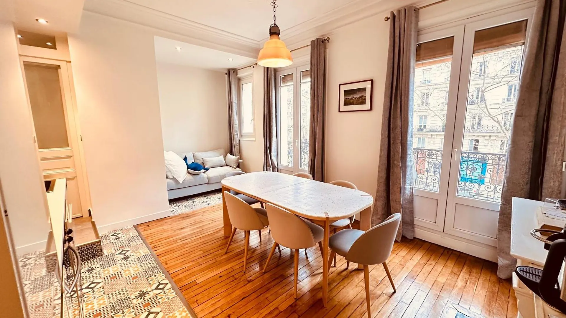 Charming 4-room Flat Near Eiffel Tower-8people-2 Bedrooms